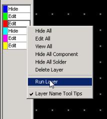 Drill Layer In order to run the drill layer, right click on the layer to the left of the screen and select Run Layer.