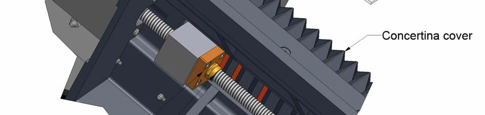 After loosing the set screw, the adjusting nut is turned a little in the clockwise direction.