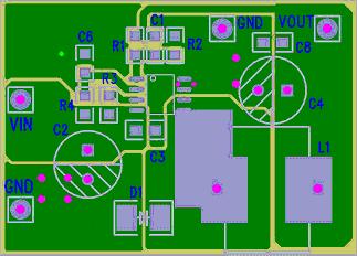 PCB LAYOUT GUIDE If you need low T c and T j or large P D (Power Dissipation), The dual SW pins(5 and 6) and V SS pins(7 and 8)on the SO8 package are internally connected to die pad, The PCB layout