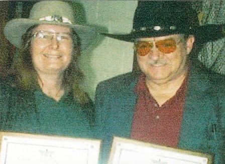 1999: Deb and Scott with their AMA Superior Service