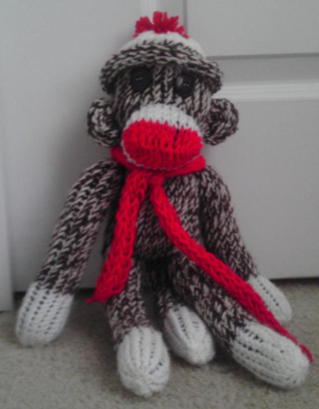Eliji the Sock Monkey By: Sarah E. Inserra 2011 I was inspired to make this sock monkey for my nephew, Elijah s, 1 st birthday.
