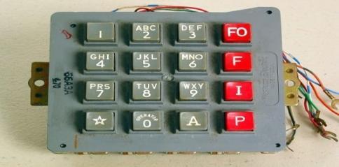 Each key pressed on the phone generates two tones of specific frequencies, so a voice or a random signal cannot imitate the tones.