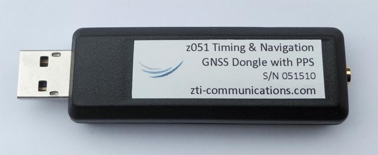 second. The z051 GNSS chipset delivers the PPS signal with accuracy ±20 nanoseconds.