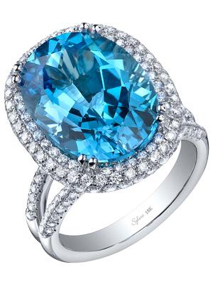 Ring Trend 4: Colourful Diamond Engagement Rings For a those who have an individual style, a coloured engagement ring is a good bet.