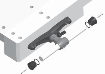 Disengaging a loaded vise will result in sudden release of clamping pressure, which can lead to damage of the vise and workpiece, as well as injury to the user.