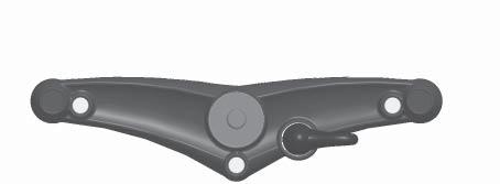 Insert the handle into the tee, slide an O-ring onto each end of the handle, then attach the end caps with the #8 screws, as shown in Figure 13.