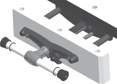 Appendix 1: Installing the Front Vise onto a Workbench without an Apron Option A: If your workbench does not have an apron, and if your workbench top is reasonably thick, you can mount the front vise