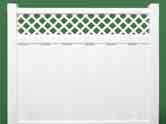 6' PRIVACY FENCE 1 3 4" x 5 1 2" Slotted Rails * 7/8" x 6" T & G
