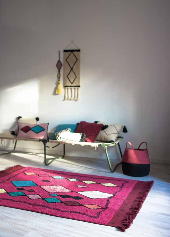 MOROCCO Named after colorful cities in Morocco, these rugs inspired by the classic Arabic