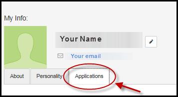 How do I check the status or get an update of my application? After applying to a job opportunity, you will see the opportunity listed under the Applications tab of your online presence.