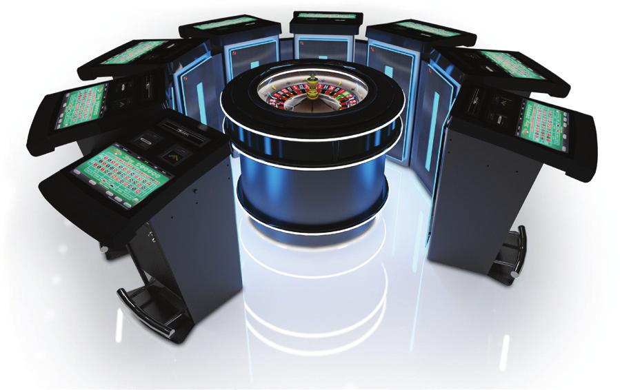 FUSION AUTO Fusion Auto features a fully automated roulette wheel and custom lighting options,