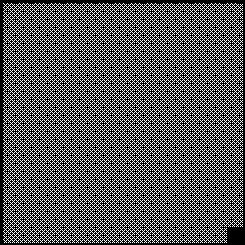 Place a Color C square on top of a Color D rectangle, right sides together (Fig. 7). 13.     8).