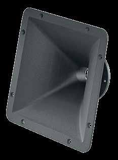 HOR NS ME90 HORN." throat entry 80 x 60 nominal coverage Constant directivity Excellent loading down to 900 6 0 horizontal angle 6 0 vertical angle Throat Diameter 6 mm (.