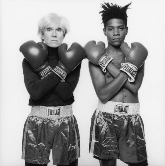 Andy Warhol, Jean-Michel Basquiat and Francesco Clemente