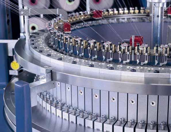 New standards. Terrot has achieved an outstanding position in the development and manufacture of circular knitting machines over a period of more than 140 years.