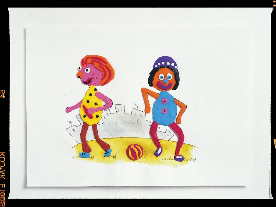 UNIT 1 CRAFTS Plasticine figures Objective To represent two-dimensional human figures with plasticine Plasticine White card Glue A toothpick Track 0.3 Song: I m plasticine Track 0.