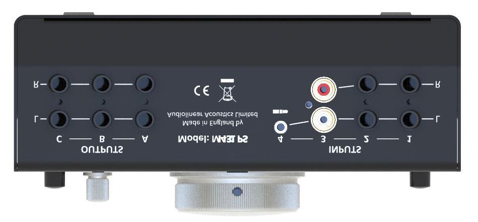 REAR PANEL CONNECTIVITY: SMART PHONE CD PLAYER PRO-AUDIO EQUIPMENT DAW The connectivity example shown above is just one way the unit can be configured in a studio setting.