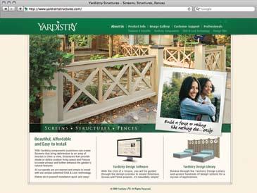 At Yardistry your design options are limitless.