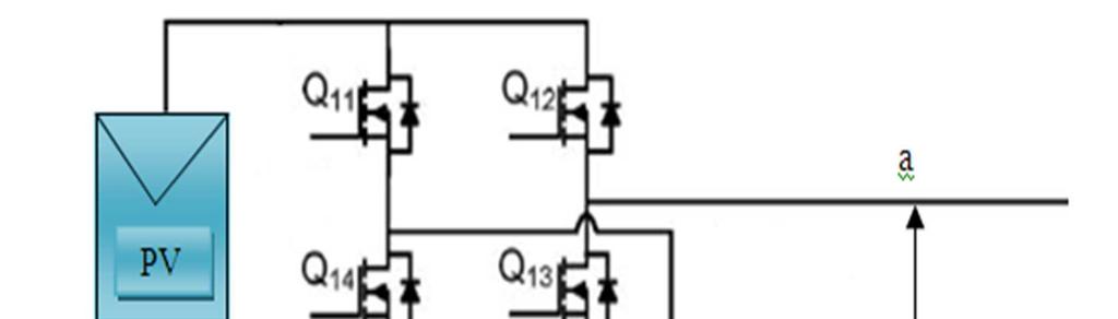 harmonics elimination technique eliminates the need for expensive low pass filters in the system. A seven level multilevel inverter is considered shown in fig (1).