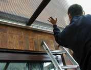 Conservatory roof installation guide Issue 3 Section 6: 15-45 lean-to roof installation Section 6:2 8) Fit the Glazing Stops and Glazing Bar