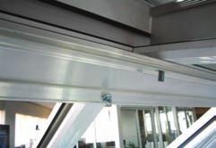 These are designed to fill in the gap left between the shaped rafter bottom cap and the polycarbonate support trim.