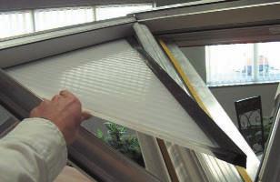 Measure and cut the roof sheet end closers to suit the valley wing side of the roof sheets.