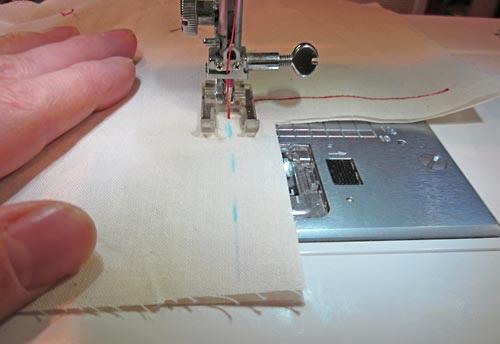 Again, be careful to not cut through your seam. 4.