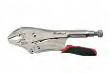24 Quick-Release Locking Pliers Welded construction for added strength. Overmolded cushion grip handle.