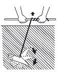 Installing Earth Grabber Anchors Using the provided steel driving rod and a sledge hammer (an electric rotary hammer may also be used) drive each anchor into the ground leaving approximately 8 inches