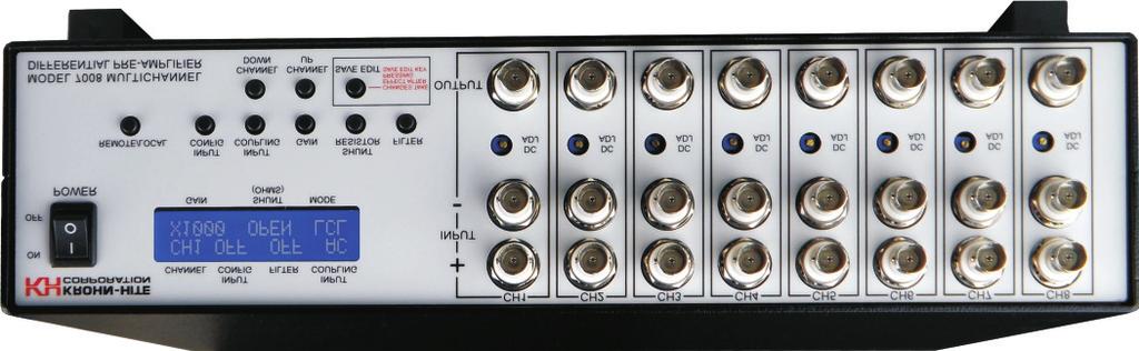 Our Low Noise Preamplifiers are used to amplify very low amplitude signals contributing very little noise in the process. Noise levels are <7nV/ÖHz.