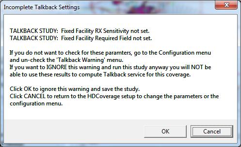 27. Depending on your configuration settings for HDCoverage, you may or may not see the following warning message