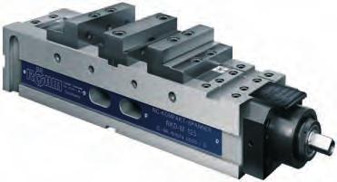 NC-Compact twin vices RKD-M For flexible clamping on machining centres and other production systems.