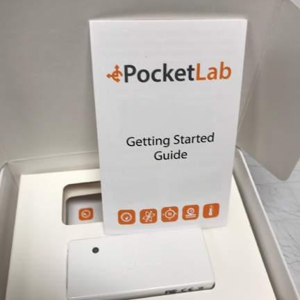 Your PocketLab comes with a printed Getting Started Guide that will help you get connected to the app on your smartphone or computer.