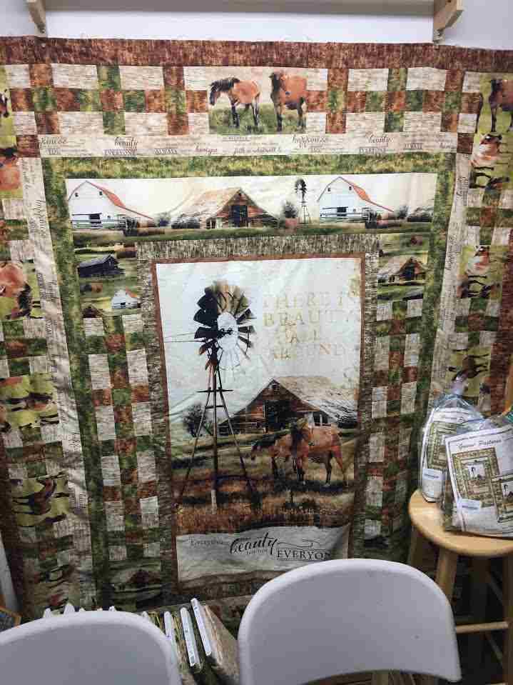 . 3 Sessions Wednesday October 12, 26 & November 9 From 9am 11 Instructor: Barb Projects Greener Pastures Autumn Mini Turnberry Designs- multi format 8 x 18 This is the quilt for all horse
