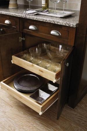 What cabinet brand did it replace on the showroom floor? A. Medallion B. Schrock C. Mid-Continent D. None of the above 2.