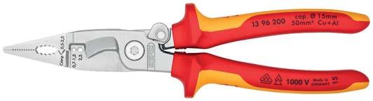 Pliers for Electrical Installation 13 The all-rounder for professionals Multifunctional
