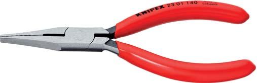 Round Nose Pliers with cutting edge (Jewellers Pliers) DIN ISO 5743 19 > for gripping and manipulating fine wires, e g in jewellery work > ideal for cutting and bending