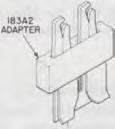 (BELOW) IMPROPER ORIENTATION OF ADAPTERS 66B-type, when mounted in a 115-type apparatus box 66A2-25, 66A2-50, 66C2-16, and 66C2-32. _.!, R \ v Fig.