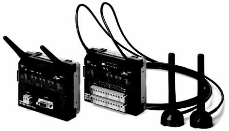 FA Wireless SS Terminals WT30 Construct a Wireless System for ON/OFF Data Collection That Is Ideal for Monitoring Production Site Equipment Wireless Slave Station equipped with I/O.