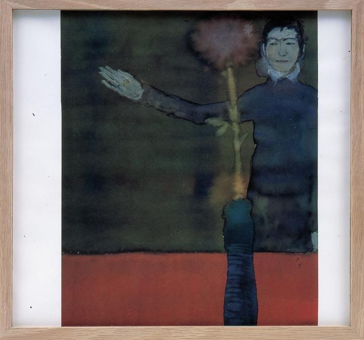 of a childlike hand and what might be called outsider or folk art. Althoff s art here appears to be rooted in a specific time: the mid-1970s, when he would have been a child.
