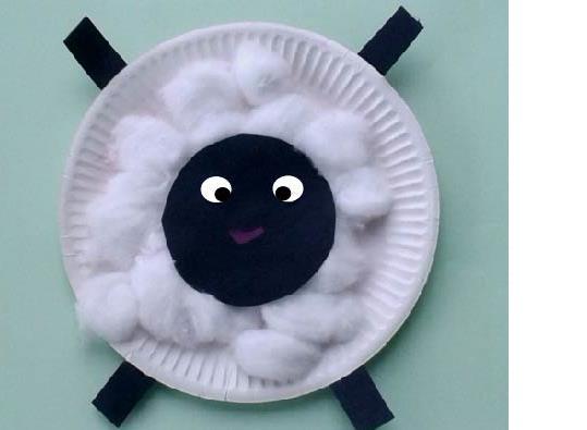 Wee Explorer (18 months 3 years) Paper Plate Lamb What You Need: Paper Plate Black Construction Paper White Paper Black Marker