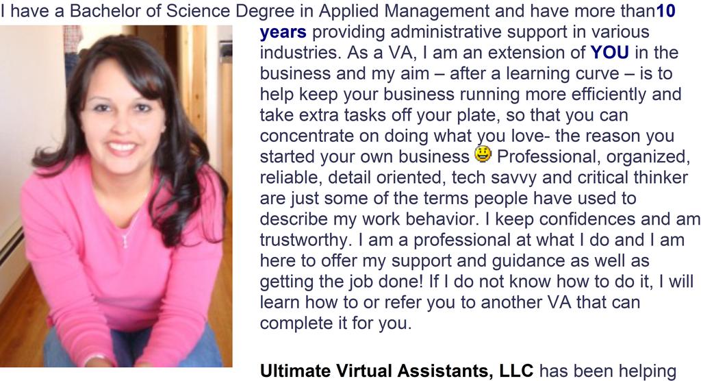 About the CEO/Head Virtual Assistant Jeanette Ortega solo-entrepreneurs, entrepreneurs, and small businesses grow their businesses since May 2008.