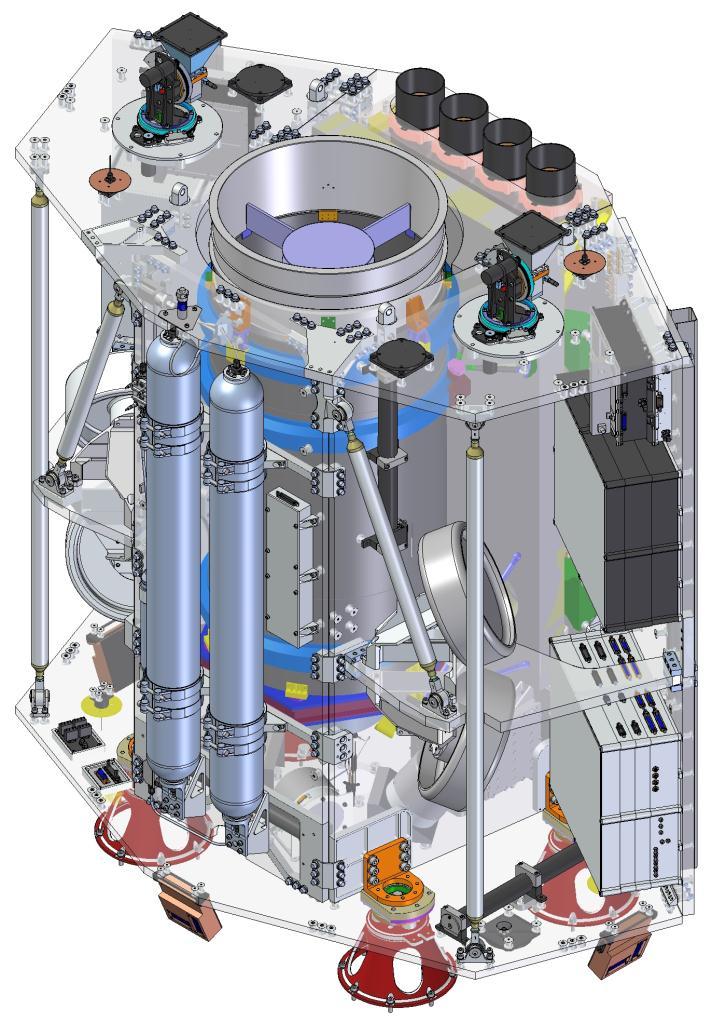 Spacecraft Configuration APM (1 of 2) Avionics Stack B VHRI MRI Earth Facing