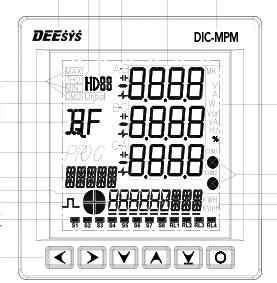 Display and keys 1 A B C D 2 A: THD prompt B: Higher harmonic prompt C: Phase sequence & quadrant prompt D: Real-time data display area R Q P O N M L K J E F G H I E: Real-time data unit F: