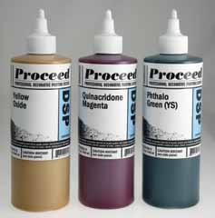 PIGMENT DISPERSIONS Concentrated, aqueous dispersions of permanent, lightfast pigments in a polymeric resin. Formulated as an additive only. Use only to color painting mediums and textures.