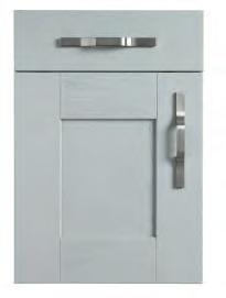 Grey Stone Built around the classic shaker style, this