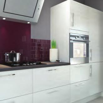 CABINET COLOURS Our ranges are available with a choice of three cabinet colours.