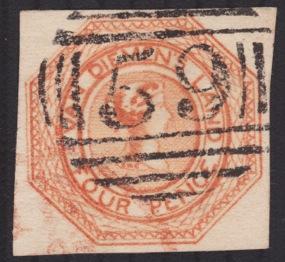 The different usages of the stamp including