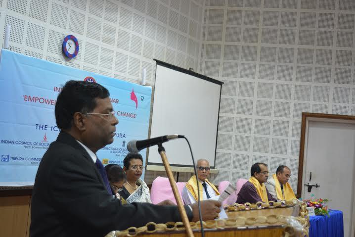 June 2016 at the ICFAI University Tripura. Prof.