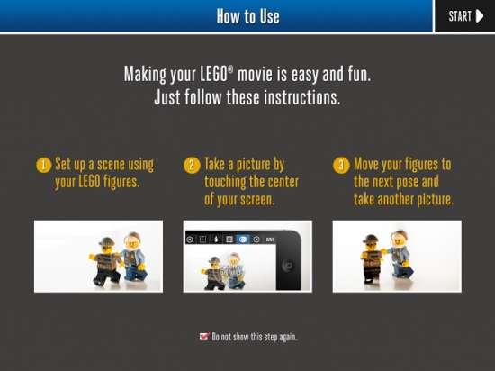 LEGO Movie App with ipads